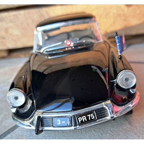 Citroën Ds 19 Noire 1963 Présidentielle Française Solido 1/18