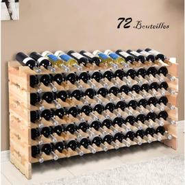 Etagère à Vin , Range-bouteilles, 30 bottles, 61,2 x 42 x 22,8 cm, Bois
