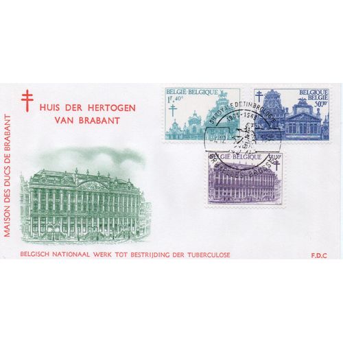 Belgique Lutte Contre La Tuberculose 1965 , Fdc