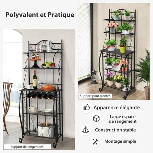 Étagère de rangement pour four, micro-onde