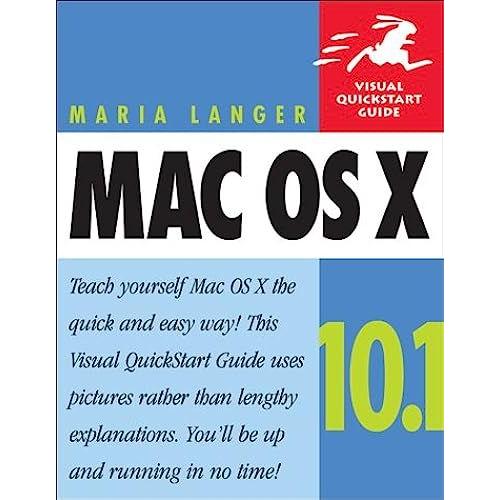 Mac Os X 10.1: Visual Quickstart Guide (Visual Quickstart Guides)