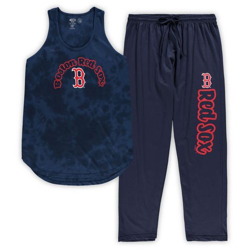 Prf Redsox Bleu Marine Femme Plus Vêtements De Nuit Jrsy Ensemble Réservoir Et Pantalon Bedladypj