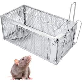 Piège à cage métallique pour souris