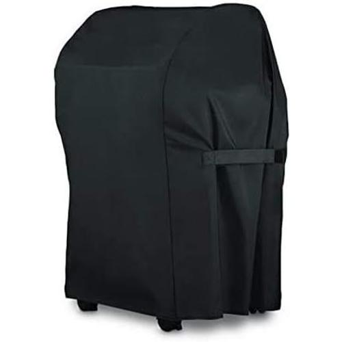 Housse e protection anti-poussière en polyester noir pour barbecue Weber Spirit 210 Series (77 x 66 x 110 cm)