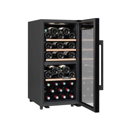 Cave à vin Climadiff CLD40B1 - 92 litres Classe F Noir - 41 bouteilles