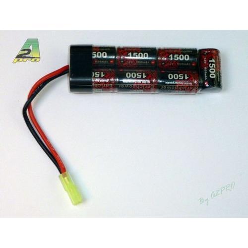 Airsoft - Batterie Mini Ni-Mh 8.4 V - 1600 Mah - A2 Pro