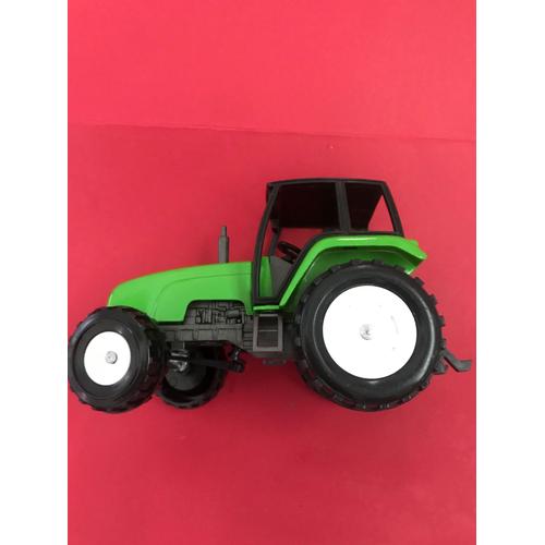 Tracteur Vert - Vehicule Agricole - Majorette - 1/43 - 7x11x6 Cm