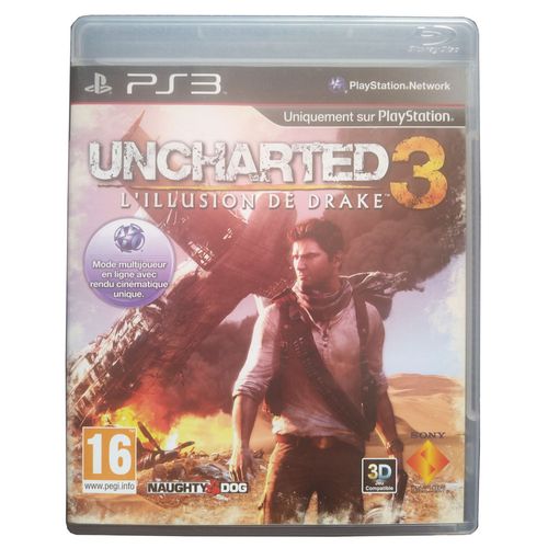 Uncharted 3 "L'illusion De Drake" - Jeu Ps3 Classique