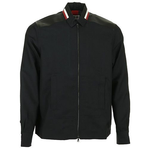 Csb London Stripe Bonded Collar Blouson