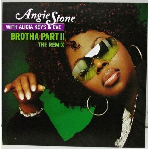 Aangie Stone With Alicia Keys & Eve : "Brotha Part. Ii The Remix" Cd Sampler 3 Titres Boitier Album
