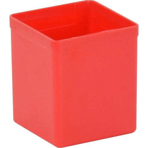 Boîte compartiment H63mm 5,4 x 5,4cm / rouge