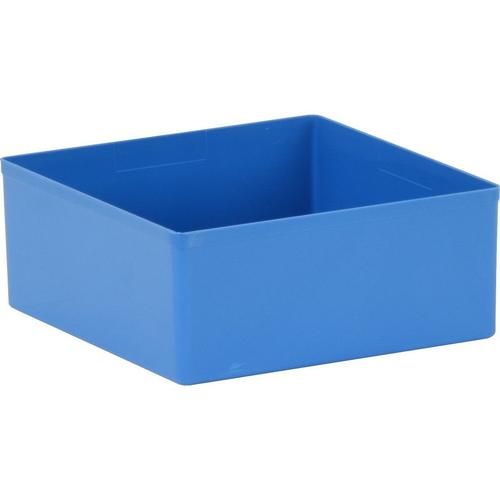 Boîte compartiment H45mm 10,8 x 10,8cm / bleu