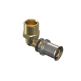 Coude multicouche à sertir FM 90° Tigris M5 Wavin MC diametre 20x3/4"