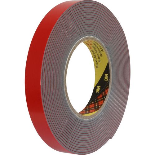Ruban adhésif double face 19mm x 5,5m 3M (VHB 4991F) Gris