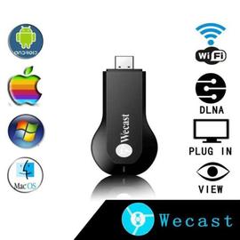 CLOVER-Clé TV HDMI WiFi 1080P HD, Dongle sans fil Miracast Airplay