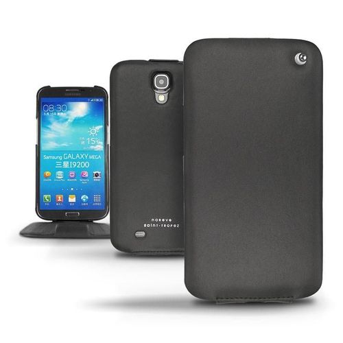 Housse En Cuir Noreve Noire Pour Samsung Gt-I9200 (Galaxy Mega 6.3)