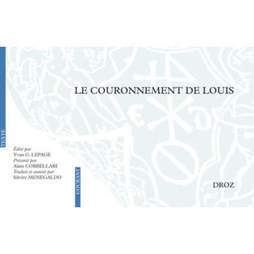 Le Couronnement De Louis - Les Rédactions En Vers