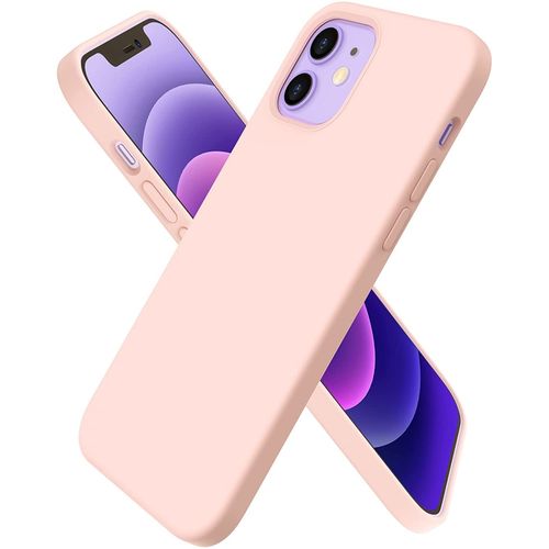 Coque Pour Iphone 12 - 12 Pro Silicone Rose Little Boutik®