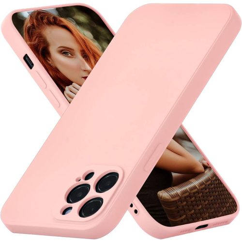 Coque Silicone Couleur Rose Pour Iphone 12 Pro Max Little Boutik®