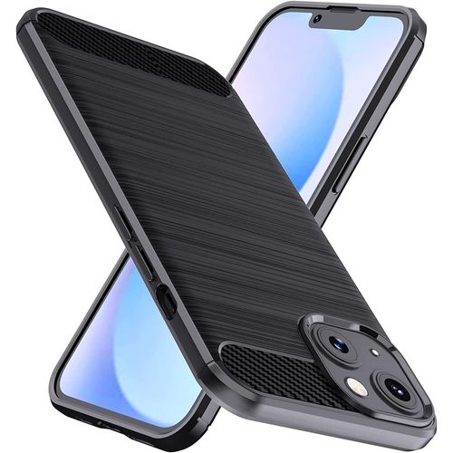 Coque En Carbone Noir Pour Iphone 14 Little Boutik©
