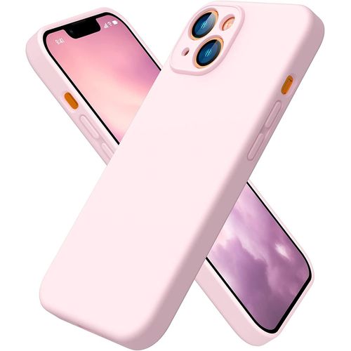 Coque Silicone Couleur Rose Pour Iphone 14 Little Boutik®