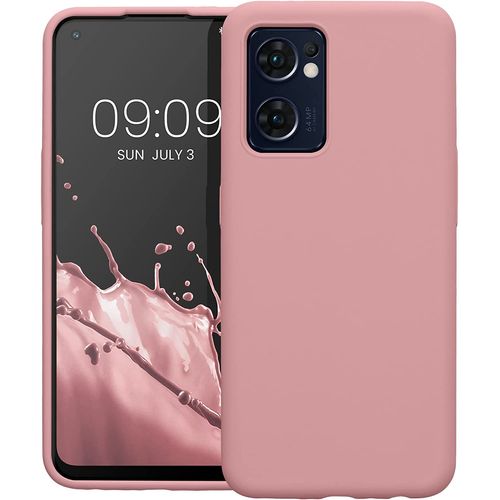 Coque Silicone Rose Pour Oppo Find X5 Lite Little Boutik®