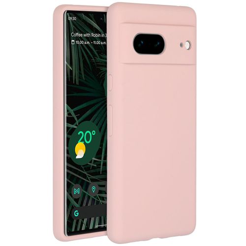Coque Silicone Rose Pour Google Pixel 7 5g Little Boutik®