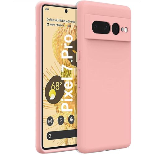 Coque Silicone Rose Pour Google Pixel 7 Pro 5g Little Boutik®