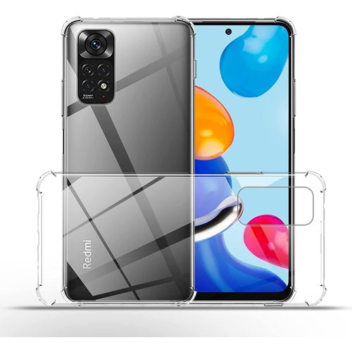 Coque Silicone Transparente Angles Renforces Pour Xiaomi Redmi Note 11 Pro Little Boutik®