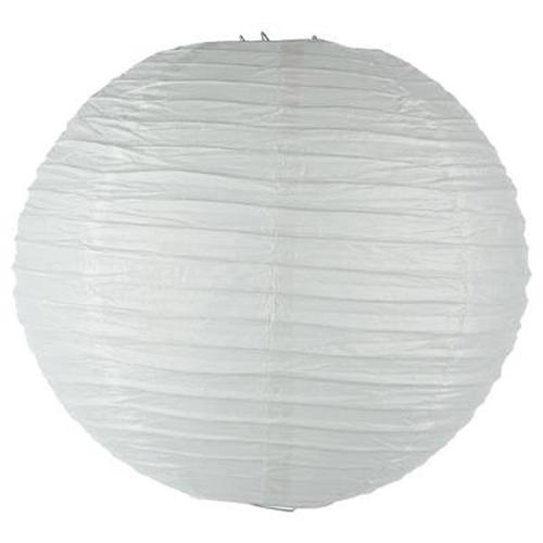 Lanterne Boule en Papier "Fééric" 35cm Blanc