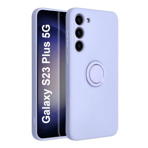 Coque Avec Anneau Couleur Lavande Pour Samsung Galaxy S23 Plus 5g Little Boutik©
