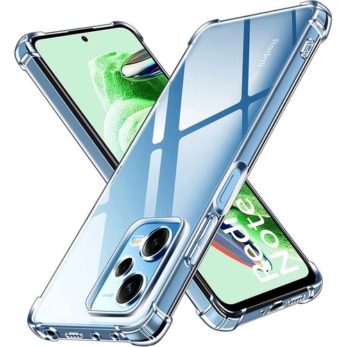 Coque Silicone Transparente Angles Renforces Pour Xiaomi Redmi Note 12 5g Little Boutik©