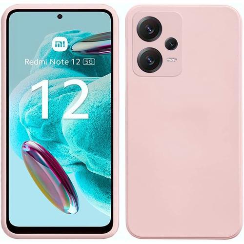 Coque Silicone Rose Pour Xiaomi Redmi Note 12 5g Little Boutik©