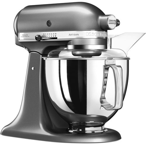 KitchenAid Artisan 5KSM175PSEMS - Robot pâtissier - 300 Watt - gris étain