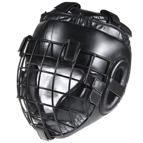 Casque De Boxe Avec Grille De Protectionm