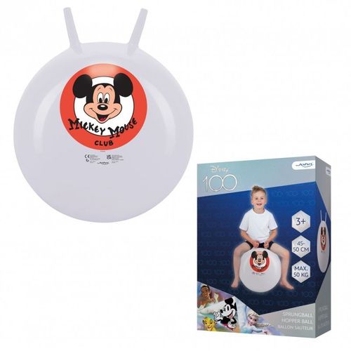 John- Mickey Mouse Disney Ballon De Saut 59141 Blanc