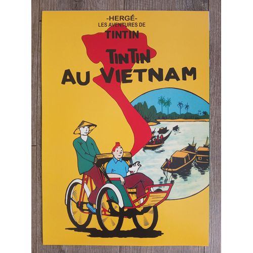 Tintin Au Vietnam - Affiche