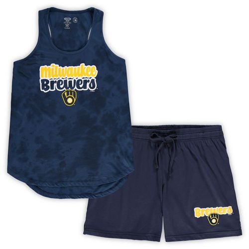 Prf Brewrs Marine Femme Plus Vêtements De Nuit Ensemble Réservoir Et Short Bedladypj