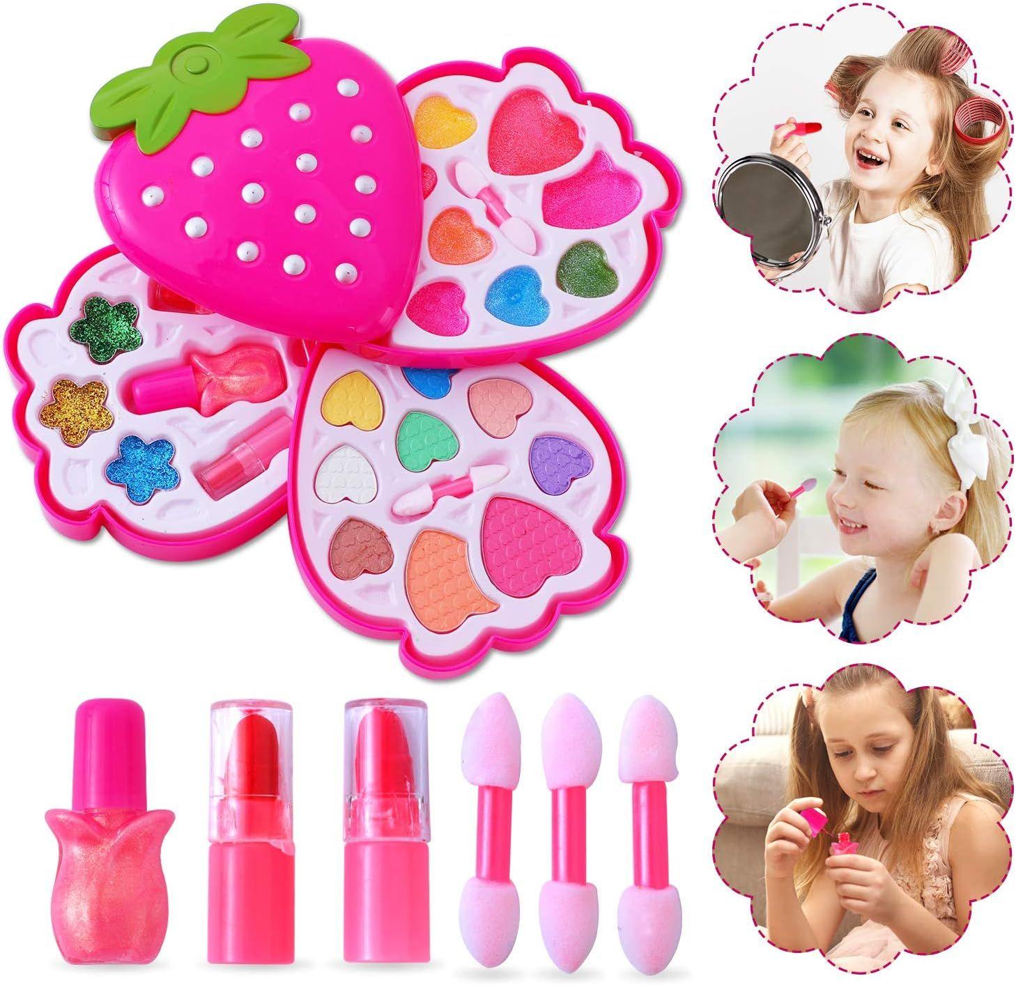 Jouet Fille 3 Ans Jouets Make Up Kit Pretend Princesse Set Jouets avec Sac  à Dos 16pcs pour Enfants Fille 2 3 Ans - Cdiscount Puériculture & Eveil bébé