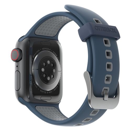 Otterbox - Bracelet Pour Montre Intelligente - La Meilleure Heure (Bleu Foncé/Gris) - Pour Apple Watch Hermès Series 7, Hermès Series 9, Nike Series 7, Series 10, Series 8, Series 9