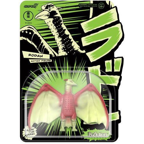 Super7 - Toho Reaction Figure Wave 1 - Shogun Rodan (Glow-In-The-Dark) [Collectables] Action Figure, Figure, Collectible