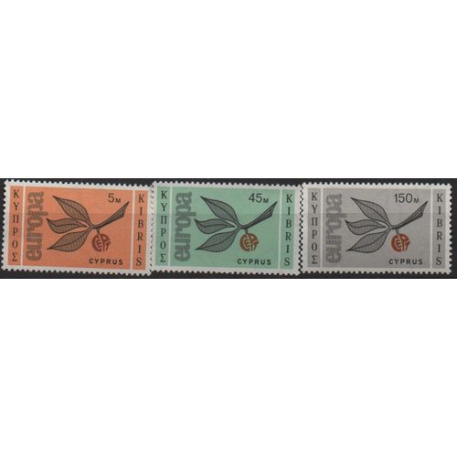 Chypre Timbres Europa 1965