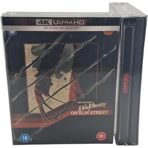 A Nightmare On Elm Street 4k Ultra Hd+Blu-Ray Steelbook Ultimate Collector [-18] Limitée B Zone