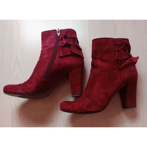 Bottine Chie Mihara, Taille 38, Rouge Bordeaux