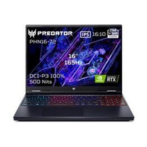 PC portable Acer Gaming Predator Helios Neo 16 PHN16-72-94NY16" WQXGA Intel Core i9 14900HX RAM DDR5 1 To SSD GeForce 4060