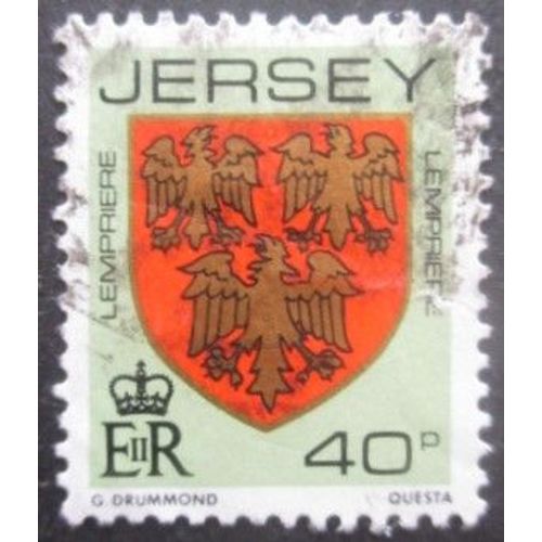 Jersey N°269 Blason De Lempriere Oblitéré