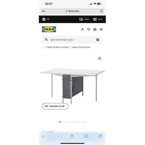 Table Ikea Pliable