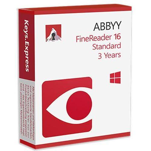 Abbyy Finereader Pdf 16 Standard 3 Years