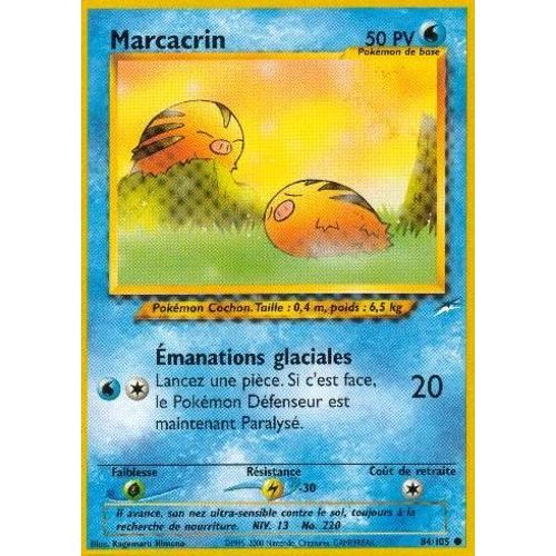 Marcacrin  Vf  84/105
