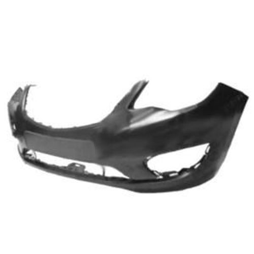 Pare Chocs Avant Pour Opel Karl, 2015-2019, Noir Lisse À Apprêter, Neuf